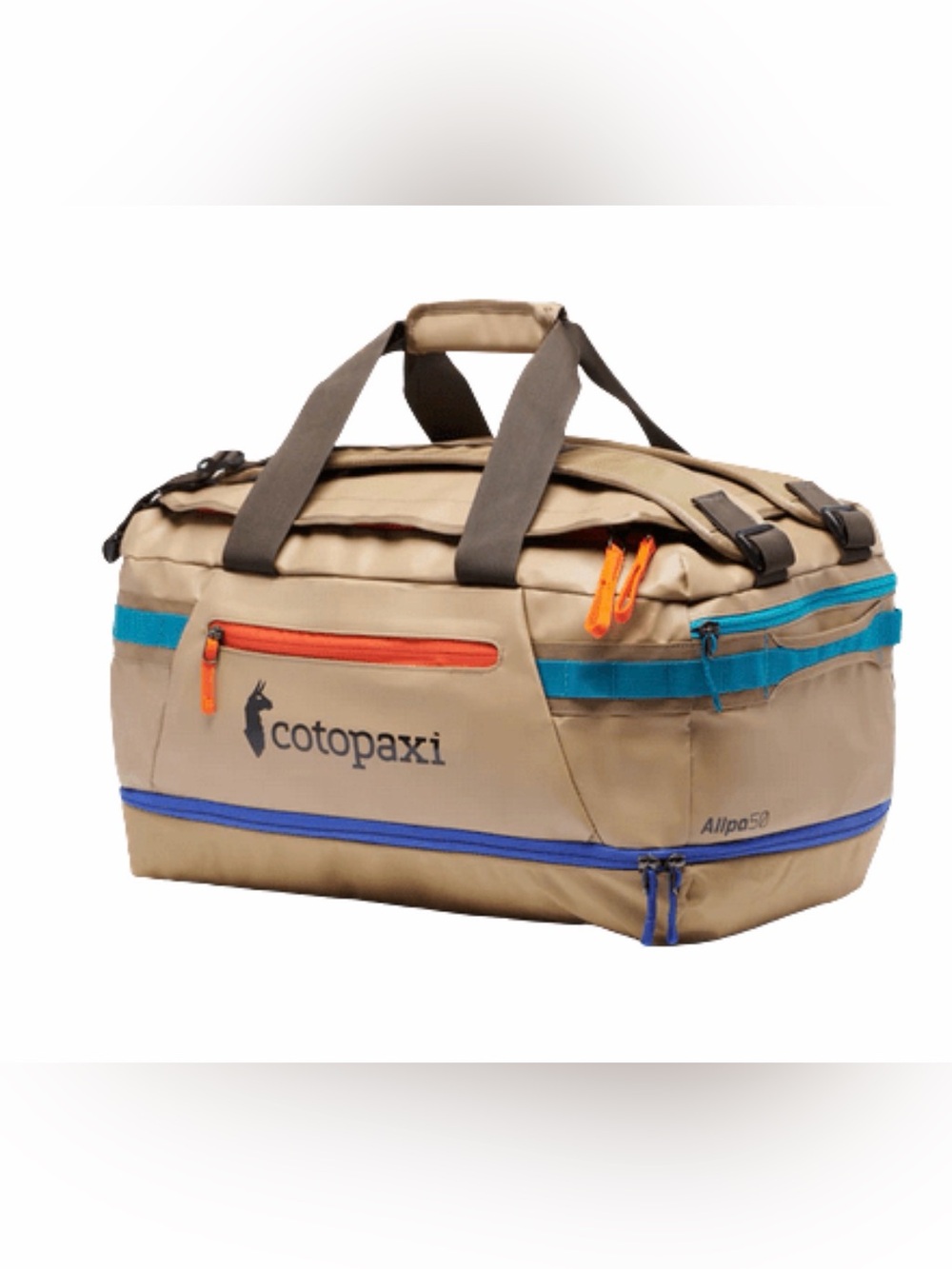 NEW Cotopaxi Allpa 50L Duffel Bag, Desert